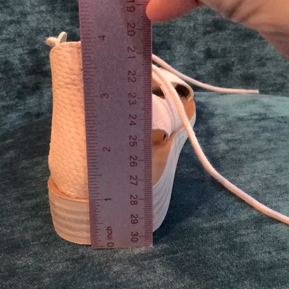 Lucky Brand Blush Lace Up Sandal - Picture 14 of 14